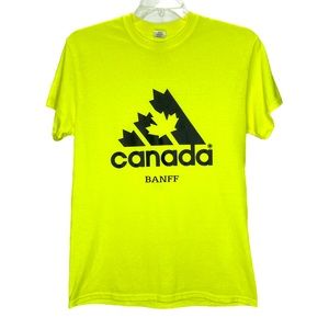 $5 Bundled💥 Like New Men Banff Canada Crew Neck T Shirt Sz M Bin D